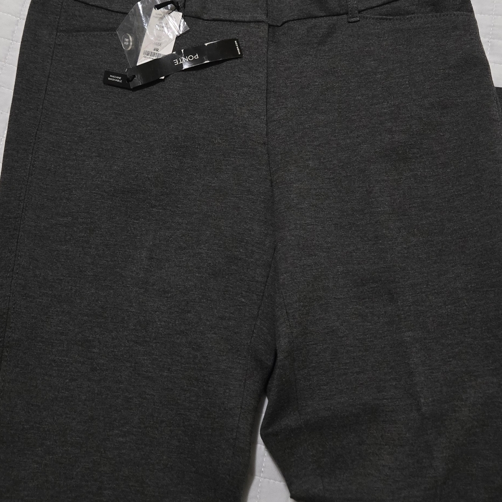 Chic Dark Gray Women's Trousers
